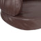 vidaXL - Hondenmand - met - ergonomisch - schuim - 60x42 - cm - kunstleer - bruin