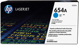 HP 654A - Tonercartridge - Tot 15000 pagina's - Cyaan