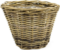 Pot d35h25cm antiek grijs