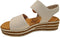 Gabor 550.2 - Sandalen - Leer - Sleehak - Wit - Maat 38
