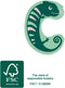 Small Foot - Houten Dieren Kinderletter - C
