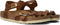 Birkenstock Kumba - Dames Sandalen - Gekruist bandje - Cognac - Maat 39