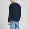 JACK&JONES ORIGINALS JORPAUL TONS KNIT CREW NECK - Heren Trui - Ronde hals - Donkerblauw