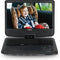 Lenco DVP-1046BK - Draagbare DVD Speler - 2x 10 inch schermen - 2x Hoofdtelefoons en 2x Montagebeugels - Zwart