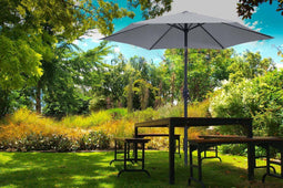 Feel furniture – Parasol – Kantelbaar – 3 meter – Lichtgrijs