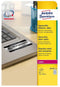 Avery L6134-20 - Etiketten voor typeplaatjes 105 x 148 mm - Slijtvast en olie- en UV-bestendig - Zilver (80 stuks)