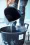 Bellota rubberen platte emmer 13 liter met metalen hengsel - hoosemmer/bootemmer