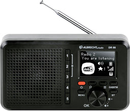 Albrecht DR 86 - Portable Radio DAB+ FM - Seniorenmodus - 2200mAh batterij