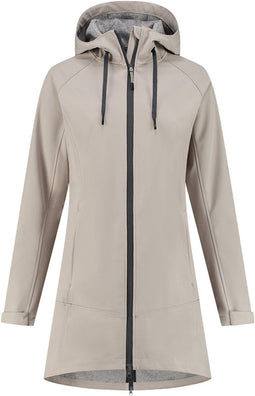 Kjelvik Sello - Softshelljas Dames - Ademend Winddicht Waterafstotend - Kaki