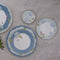 Laura Ashley Heritage Collectables Borden set van 4 - Ø 20cm - Seaspray Candy Stripe