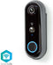 Nedis SmartLife Videodeurbel - Wi-Fi - Full HD 1080p - Nachtzicht - Grijs