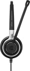 Sennheiser SC 632 - Monauraal Hoofdband - Bedraad - Zwart Zilver