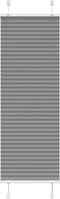 vidaXL - Plissé - rolgordijn - 50x150 - cm - stofbreedte - 49,4 - cm - antraciet