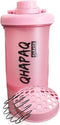 Shaker Proteineshaker, 500 ml met poedervak, schroefdeksel, BPA-vrij, lekvrij, fitnessstudio, mixbek