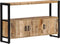 vidaXL - Bijzetkast - 120x30x75 - cm - massief - mangohout