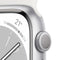 Apple Watch Series 8 - Smartwatch - GPS - 45mm Aluminium Zilver (Wit)