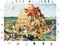 UNIDRAGON Houten Puzzel Voor Volwassenen Kunst Collectie - De Toren van Babel - 1000 stukjes - 43,5x59,5 cm