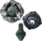 Beyblade X Pack Obsidian Shell 4-60D, Echte Takara Tomy defensie-stijl router, Vanaf 8 jaar