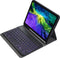 Lunso - afneembare Keyboard hoes (verlicht) - Geschikt voor iPad Pro 11 inch (2020) - Blauw