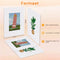 Rubye® Mini Diamond Paintings - Schilderen op Nummer - Toren van Pisa & Kamerplant - 15x20cm (2 stuks)