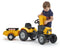 FALK SuperBuilder traptractor - motorkap en aanhanger open - van 2 tot 5 jaar