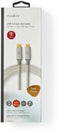 Nedis CCTB64020AL20 - USB-C Kabel - 200 cm - Zilver
