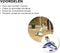 Starlyf VibraTwin - Poetsmachine - Sonische schrobtechnologie - Wit
