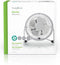 Nedis FNDK1WT10 - Miniventilator - USB-aansluiting - Wit