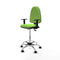 Piqueras y Crespo B1D05RF - Bureaustoel - Hoogteverstelbaar met armleuning - Pistache