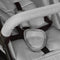 vidaXL - Kinderwagen - staal - antracietkleurig