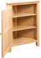 vidaXL - Hoekkast - 59x45x80 - cm - massief - eikenhout