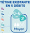 Set van 3 Dodie Anti -Color Initiation+ flessen - Glas - 270 ml - 0-6 maanden - Ronde fopspeen - Flow 2