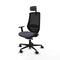 Bureaustoel Piqueras y Crespo D036N2W Donker grijs