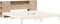 vidaXL - Hoofdbord - met - opbergruimte - 180 - cm - massief - grenenhout