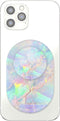 PopSockets PopGrip - Telefoonbutton en Standaard compatibel met een magnetische ring voor iPhone 12 en hoger - Opal