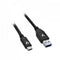 V7 V7U2AC-2M-BLK-1E - USB A naar USB C Kabel - 2m - Zwart