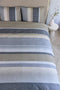 Beddinghouse Jorren - Dekbedovertrek Lits-Jumeaux - 240x200/220 cm - Blauw Grijs