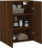 vidaXL - Hangkast - 69,5x34x90 - cm - bruin - eikenkleur