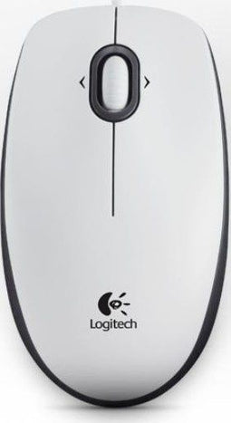 Logitech M100 - Draadloze muis - Optische tracking 1000 dpi - Wit