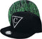 Capiche® Snapback Pet Heren – De Hacker – Zwart – Verstelbaar met Druksluiting – Sportcap – Baseball Cap – Mannen Cap