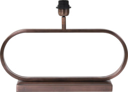Light & Living Tafellamp Jamiro - 47cm - Antiek Koper - excl. kap