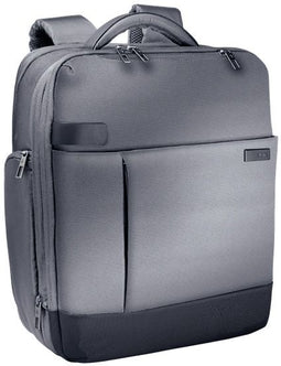 Leitz 60170084 - Zakelijke rugzak - Lichtgewicht met 17 vakken - Blauw Zilver Zwart