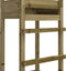 vidaXL Speeltoren 53x46,5x169 cm geïmpregneerd grenenhout