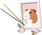 Ravensburger CreArt Guinea pig - Schilderen op nummer voor kinderen