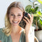 Selencia Hoesje Geschikt voor iPhone 11 Hoesje - Selencia Maya Fashion Backcover - bruin