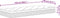 vidaXL - Pocketveringmatras - middelhard-plus - 90x220 - cm