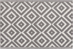 HAPUR - Outdoor kleed - Grijs - 120 x 180 cm - Polypropyleen