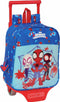 Marvel Peuterrugzak met trolley, Spidey - 27 x 22 x 10 cm - Polyester