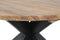 HSM Collection Tafelblad rond - ø150 cm - vintage - teak