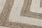 Tapijt DKD Home Decor Scandi Wit Lichtbruin Jute (120 x 180 x 1 cm)